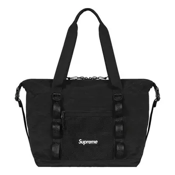 Сумка zip tote 'black' Supreme, черный
