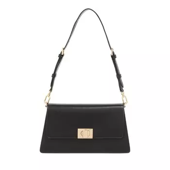 Сумка zoe's vitello roma Furla, черный