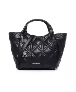 Сумки Армани смесь хлопка и эластана Emporio Armani, черный