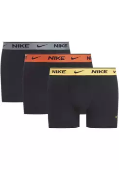 Сумки для нижнего белья NIKE (3 шт. в упаковке, 3 шт. в упаковке), с фирменной этикеткой Nike Underwear, цвет Lsr Orng/Sfty Orng/Cl Gry Wb