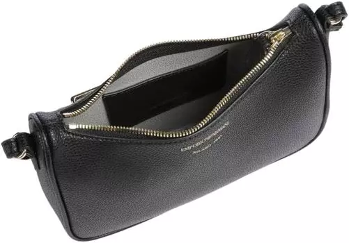 Сумки Emporio Armani мини EW000539 AF12103 Цвет MC032 Черный-Серебристый
