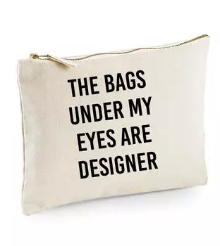 Сумки под моими глазами — дизайнерская косметичка 60 SECOND MAKEOVER, бежевый