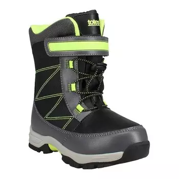 сумки-тоут Asher Boy's Winter Boots Totes, цвет Black Lime
