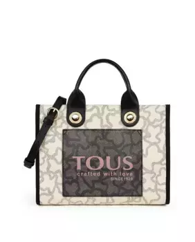 Сумочка Amaya Kaos Icon с принтом Tous, бежевый