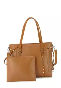 Сумочка ANNA в неподвластном времени дизайне HARPA, цвет Cognac