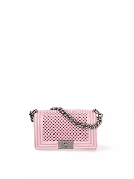 Сумочка антик розового и серебряного цвета Marc Ellis, розовый