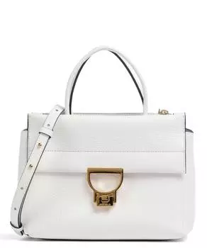 Сумочка Arletti из зерненой коровьей кожи Coccinelle, белый