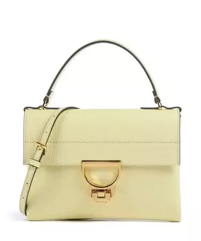 Сумочка Arletti из зерненой коровьей кожи Coccinelle, желтый