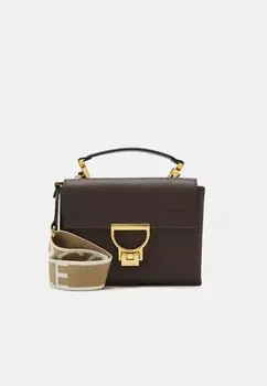 Сумочка Arlettis Signature Coccinelle, темно коричневый