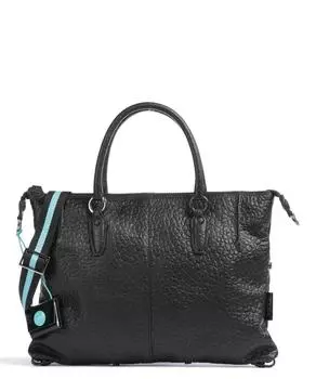 Сумочка Aura из тисненой телячьей кожи Gabs, черный