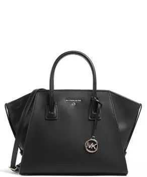 Сумочка Avril из зернистой яловой кожи Michael Kors, черный