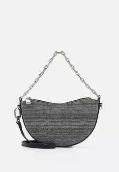 Сумочка Baby Glit Iro, серебристый/черный