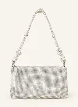 Сумочка блестящая Max & Co., серебряный