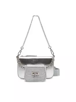 Сумочка Bnaim-R SM13001551 Steve Madden, серебряный