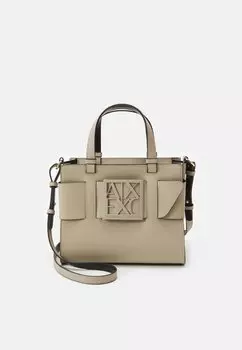 Сумочка Borsa Tote Armani Exchange, бежевый