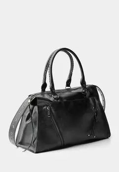 Сумочка BOWLING Bershka, черный