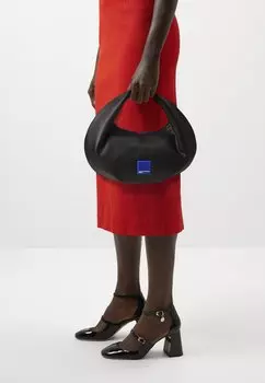 Сумочка Box Logo Hobo Karl Lagerfeld, черная