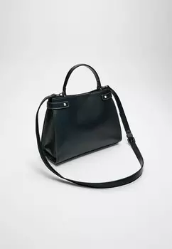 Сумочка BUCKLED Stradivarius, черный