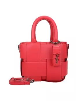 Сумочка Buffalo Boxy Weave Special 20 cm, цвет muse red shake