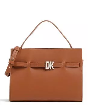 Сумочка Bushwick из зернистой яловой кожи Dkny, коричневый