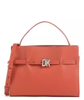 Сумочка Bushwick из зернистой яловой кожи Dkny, оранжевый