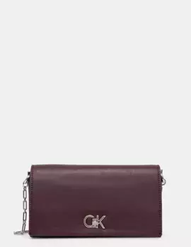 Сумочка Calvin Klein, гранатовый