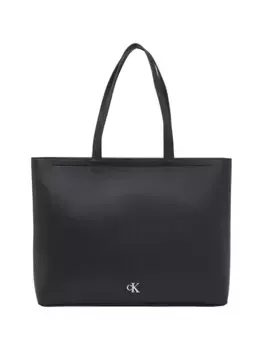 Сумочка Calvin Klein Jeans "MINIMAL MONOGRAM SLIM TOTE34", черный