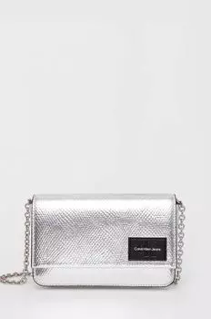 Сумочка Calvin Klein Jeans, серебро