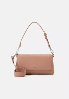 Сумочка Calvin Klein MUST SHOULDER BAG, пепельно-розовый моно