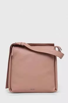 Сумочка женская Calvin Klein из переработанного материала, розовый