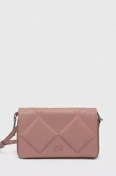 Сумочка Calvin Klein, розовый