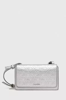 Сумочка Calvin Klein, серебро