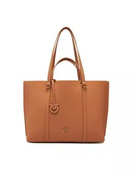 Сумочка Carrie Shopper Big AI 24-25 PLTT 102832 A1LF Pinko, бежевый