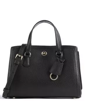 Сумочка Chantal из зернистой яловой кожи Michael Kors, черный