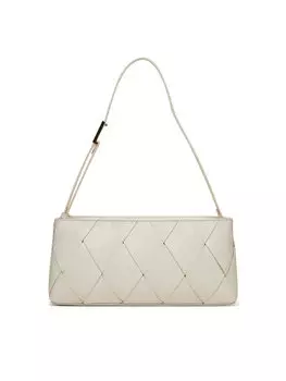 Сумочка Ck Woven Elongated Shoulder Bag K60K612992 Calvin Klein, белый