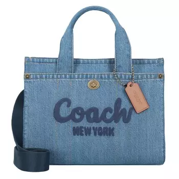 Сумочка COACH Cargo, цвет Navy/Blue denim