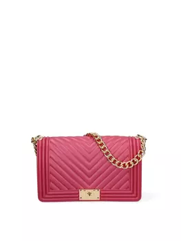 Сумочка цвета фуксии и золота Marc Ellis, фуксия