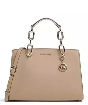 Сумочка Cynthia из мелкозернистой яловой кожи Michael Kors, коричневый