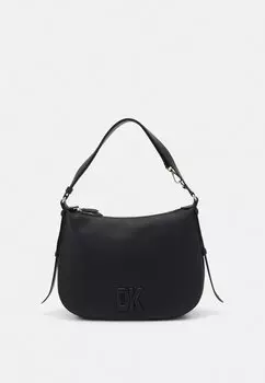 Сумочка DKNY SEVENTH AVENUE HOBO, черный