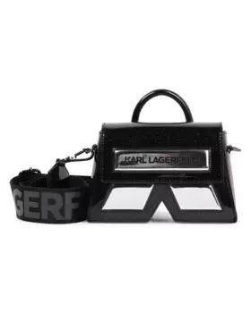 Сумочка для девочки со съемным плечевым ремнем Karl Lagerfeld Kids, чёрный
