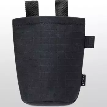 Сумочка для мела из вощеной парусины STATIC, цвет Black Gridwax