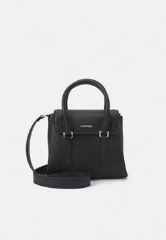 Сумочка Elevated Satchel Mini Calvin Klein, черный