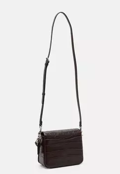Сумочка EMBOSSED CASSIE CROSSBODY Coach, темно-коричневый