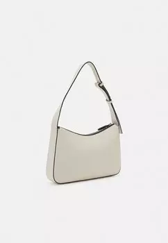 Сумочка Essential Logo Shoulderbag Karl Lagerfeld, белая шапка серая