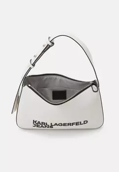 Сумочка ESSENTIAL LOGO SHOULDERBAG Karl Lagerfeld Jeans, белый