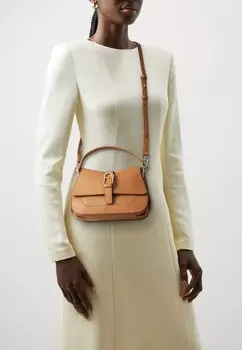 Сумочка FLOW MINI TOP HANDLE Furla, коричневый