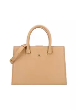 Сумочка Fly Bamby кожаная 30 см PATRIZIA PEPE, цвет Pompei Beige