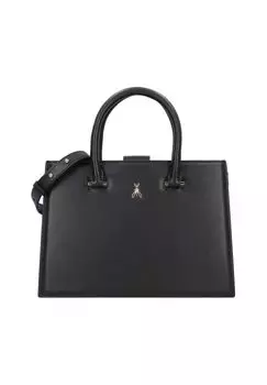 Сумочка Fly Bamby кожаная 30 см PATRIZIA PEPE, цвет Nero