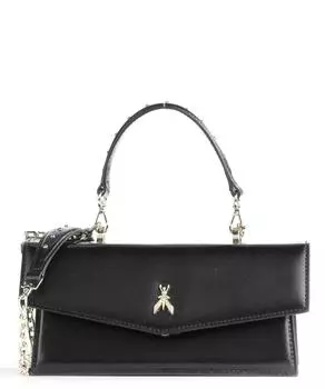 Сумочка Fly la bamby из мелкозернистой телячьей кожи. Patrizia Pepe, черный