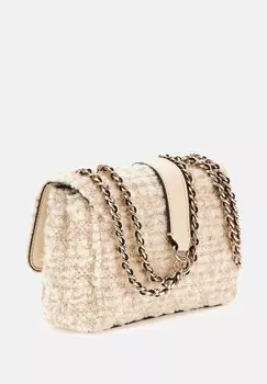Сумочка GIULLY MINI 2 COMP CNVRTBL FLP Guess, кремовый